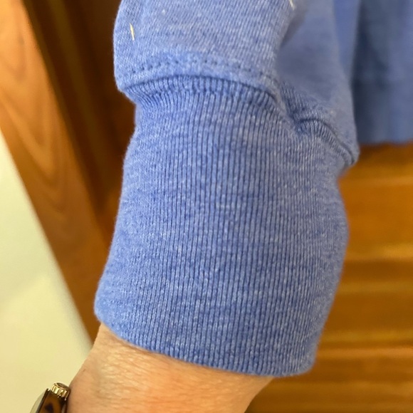 Hanes / NWT/ Men's Originals Midweight Fleece Crewneck Sweatshirt,BLUE/Size 2XL - Picture 2 of 8